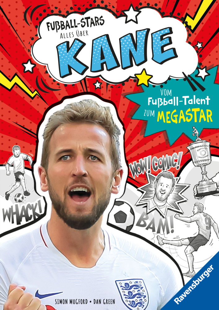 Fußball-Stars - Alles über Kane. Vom Fußball-Talent zum Megastar main product photo