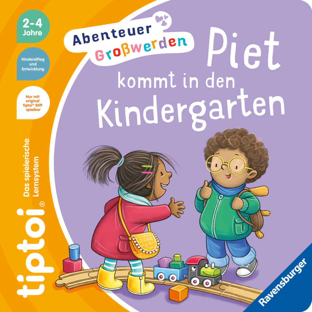 tiptoi® Abenteuer Großwerden - Piet kommt in den Kindergarten main product photo