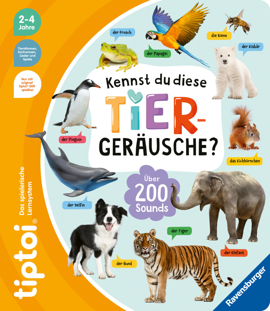 tiptoi® - Kennst du diese Tiergeräusche? main product photo