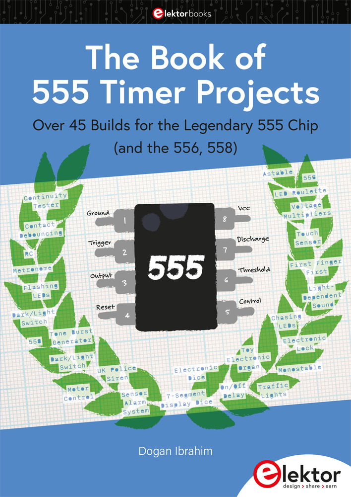 The Book of 555 Timer Projects main product photo