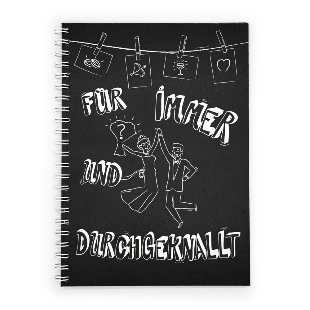 familiawedding DAS Crazy Gästebuch zur Hochzeit main product photo