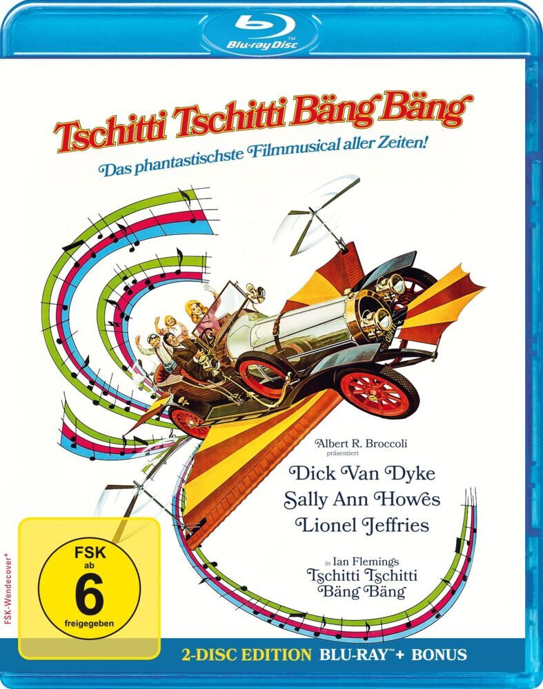 Tschitti Tschitti Bäng Bäng, 2 Blu-ray (2-Disc Edition (Blu-ray + Bonus)) main product photo