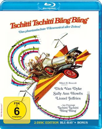 Tschitti Tschitti Bäng Bäng, 2 Blu-ray (2-Disc Edition (Blu-ray + Bonus))