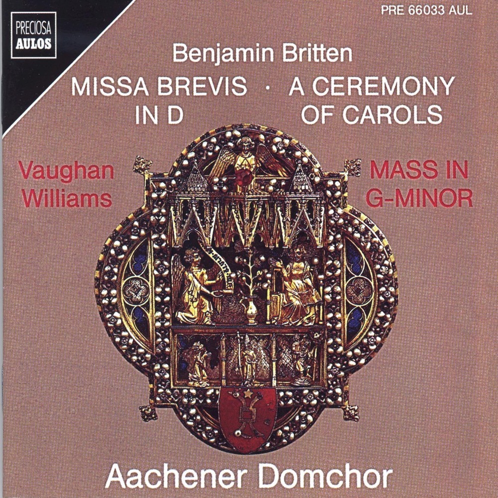 Missa Brevis; A Ceremony of Carols; Messe in g-Moll, 1 Audio-CD main product photo