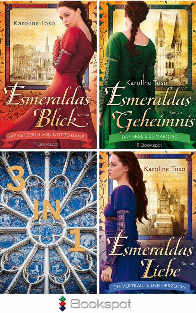 Esmeralda Reihe Band 1-3: Esmeraldas Blick, Esmeraldas Geheimnis, Esmeraldas Liebe (3in1-Bundle) main product photo