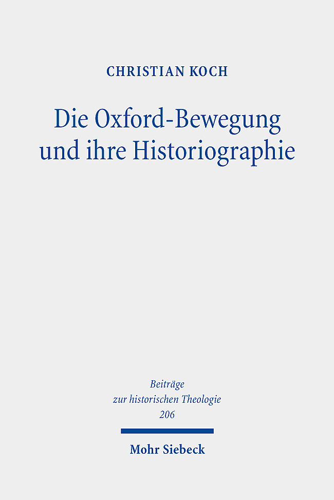 Die Oxford-Bewegung und ihre Historiographie main product photo