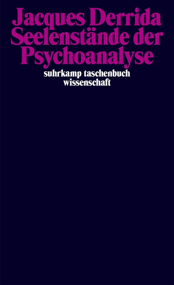 Seelenstände der Psychoanalyse main product photo