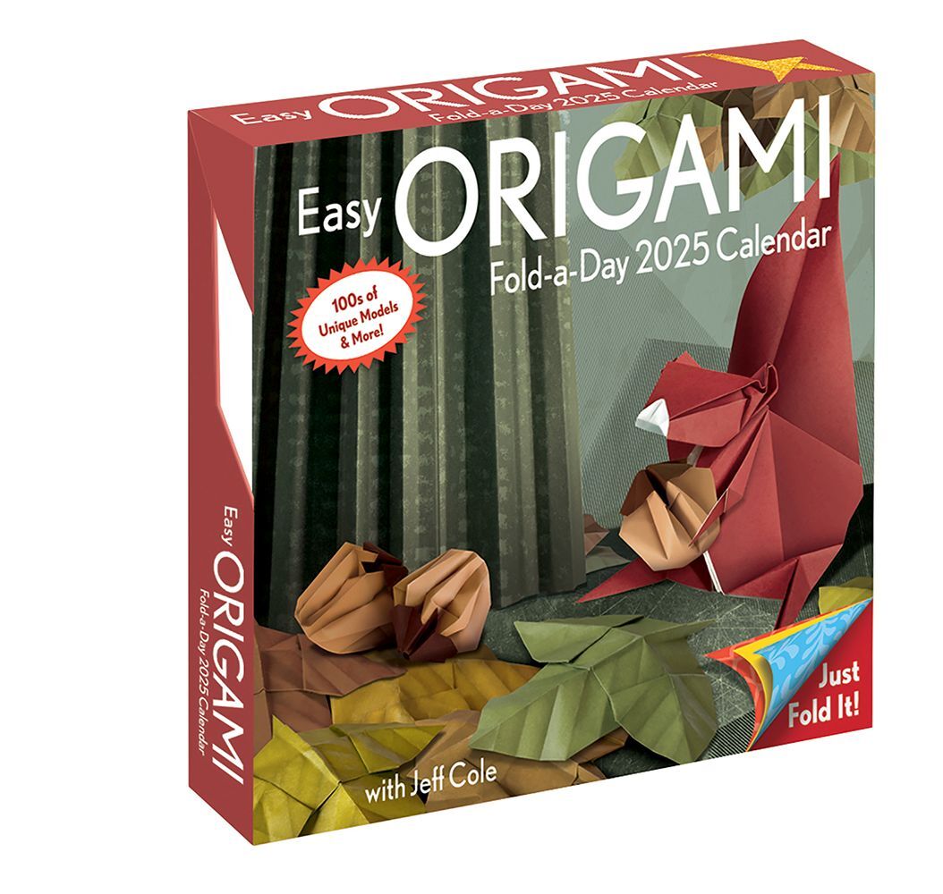 Easy Origami 2025 Fold-A-Day Calendar main product photo