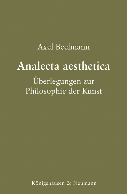 Analecta aesthetica main product photo