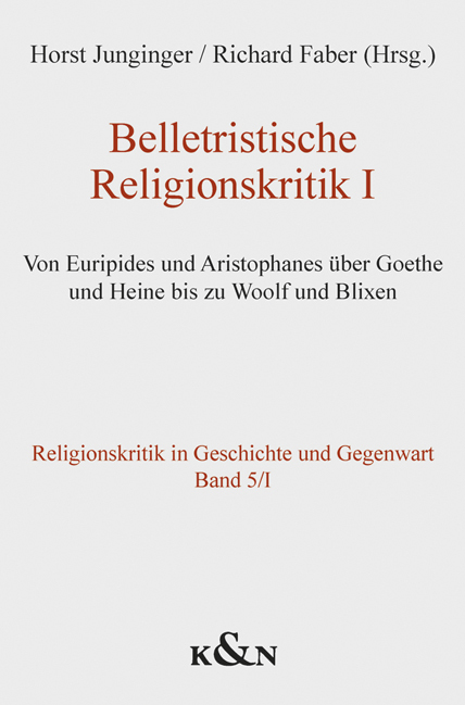 Belletristische Religionskritik I main product photo