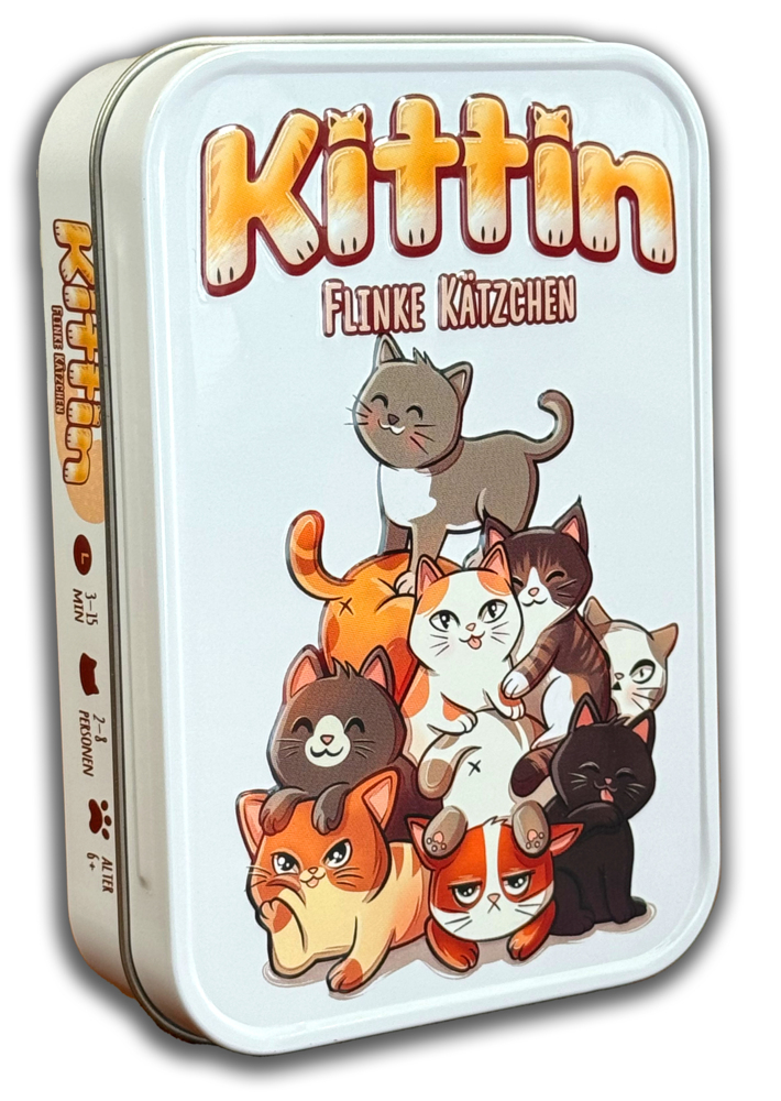 Kittin - Flinke Kätzchen - Schnelles Katzenstapelspiel (DE) main product photo