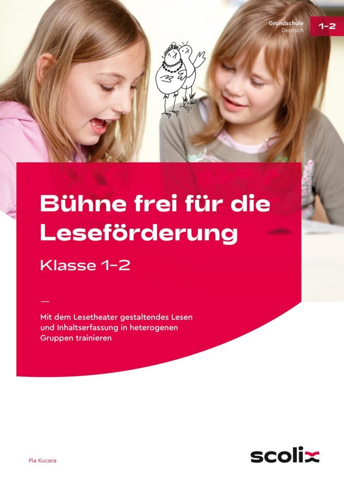Bühne frei für die Leseförderung - Klasse 1/2 main product photo