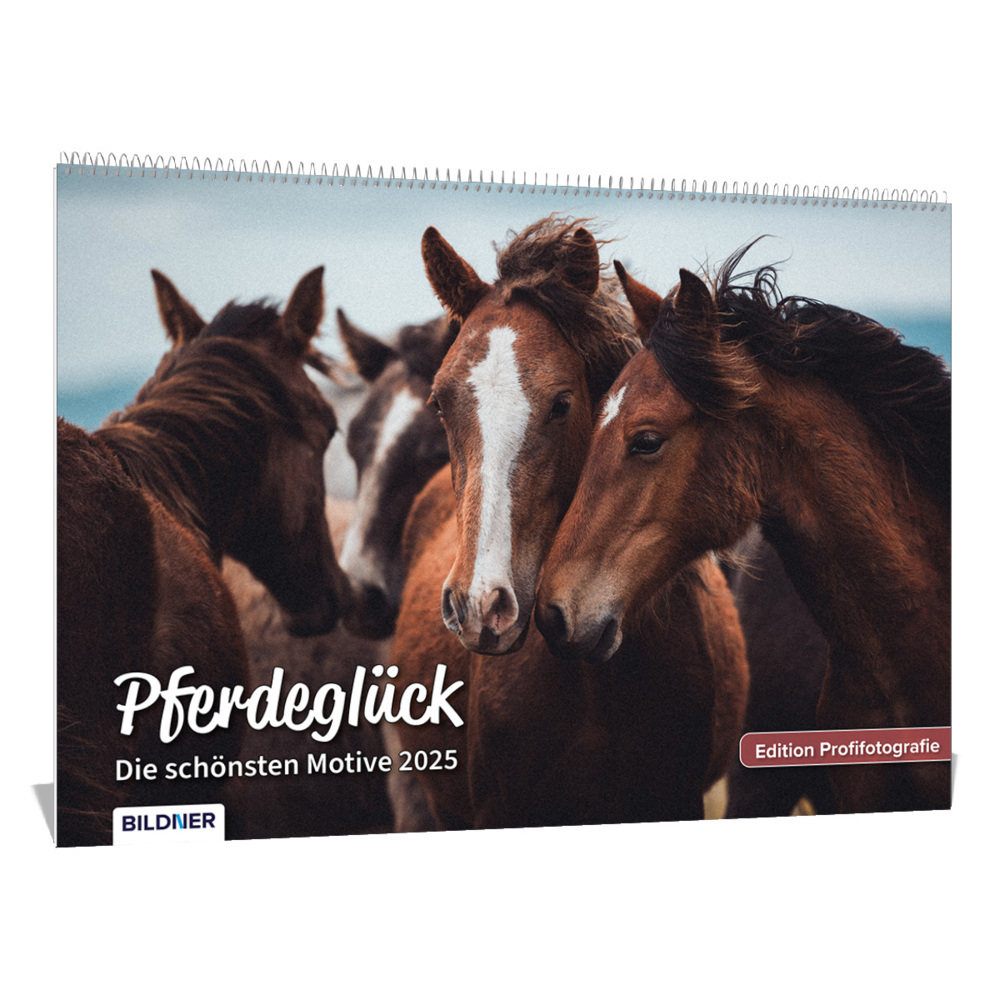 Pferde Kalender 2025 Pferdeglück! Die schönsten Pferdemotive und Aufnahmen 2025 main product photo