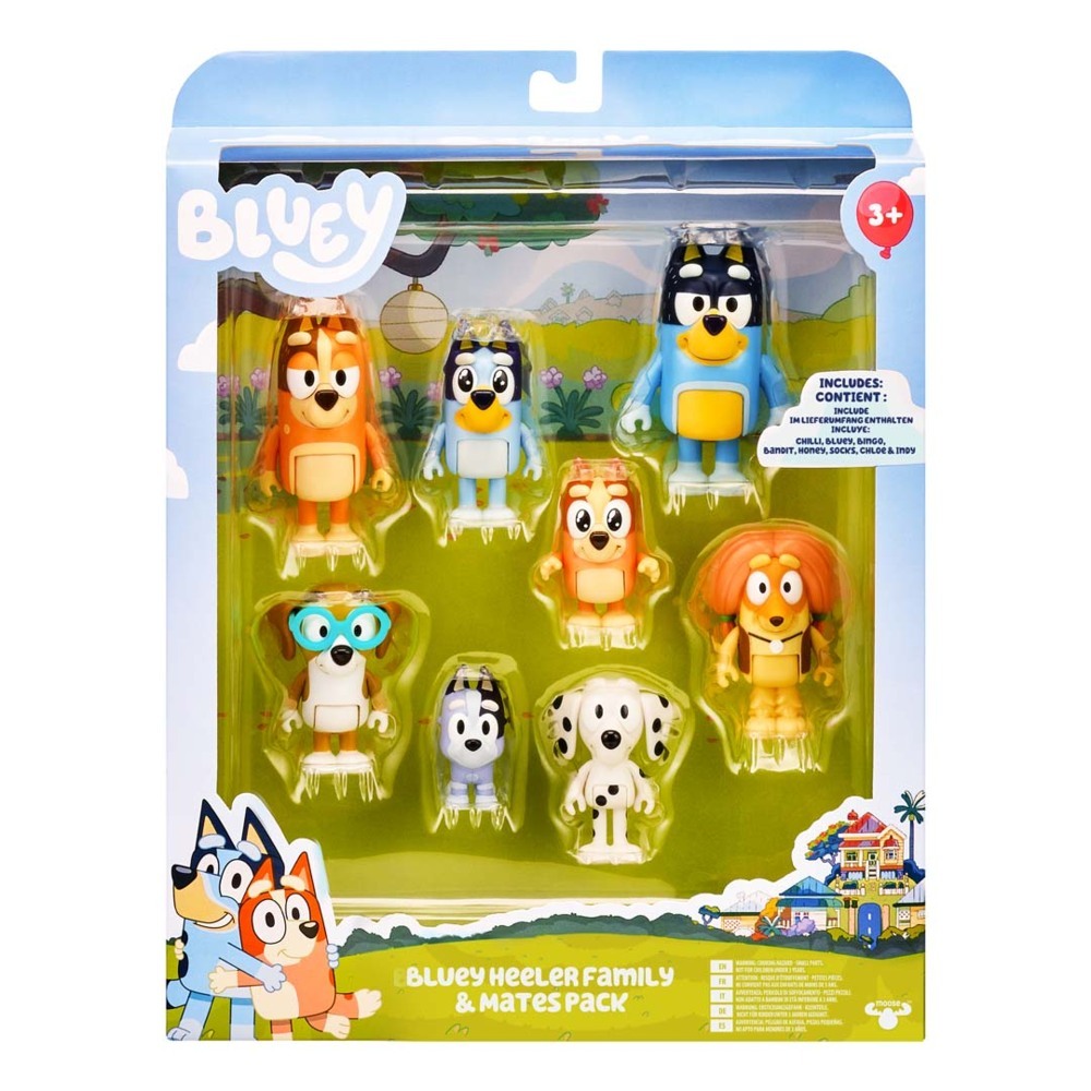 BLUEY Figuren 8er Mega-Pack main product photo