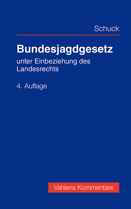 Bundesjagdgesetz main product photo