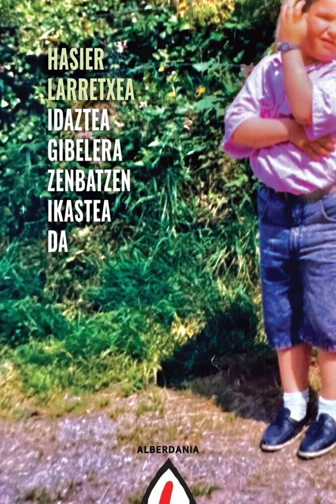 Idaztea gibelera zenbatzen ikastea da main product photo
