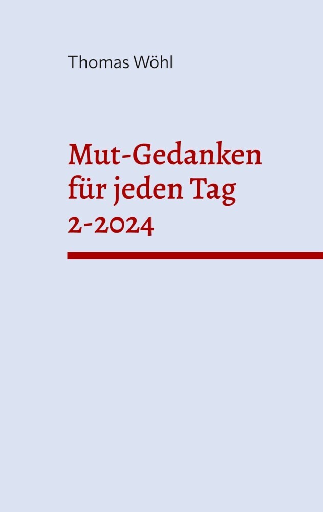 Mut-Gedanken für jeden Tag 2-2024 main product photo