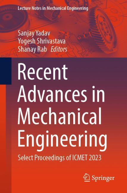 Recent Advances in Mechanical Engineering main product photo