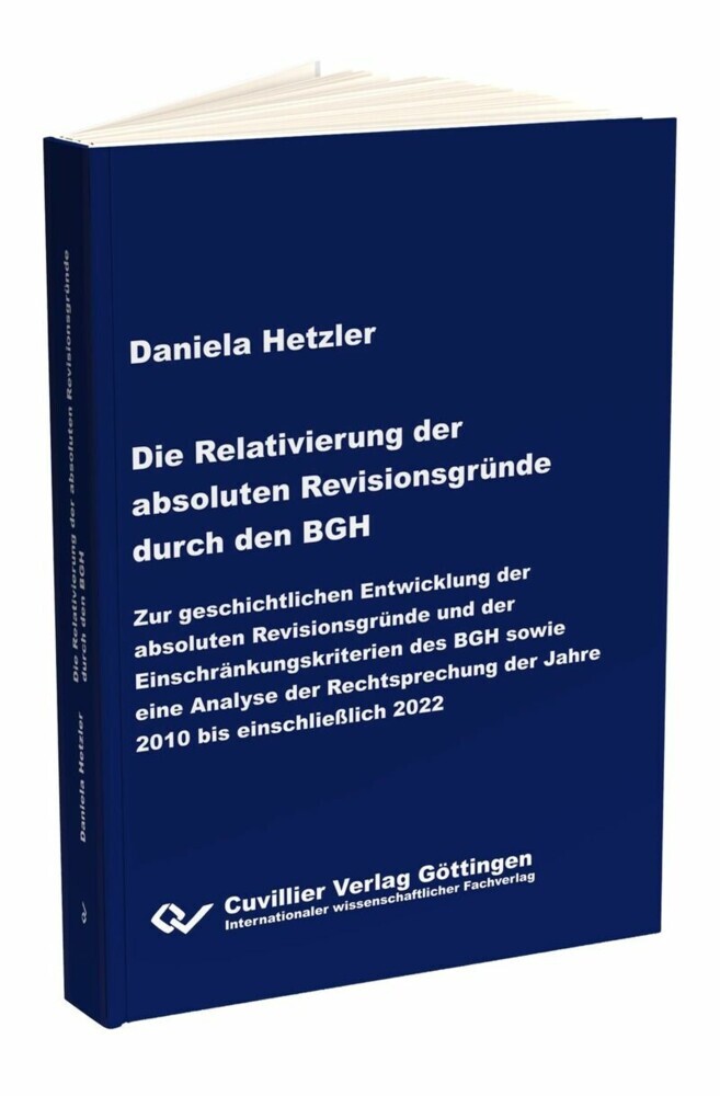 Die Relativierung der absoluten Revisionsgründe durch den BGH main product photo