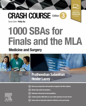 Crash Course: 1000 SBAs and EMQs for Medical Finals - INK