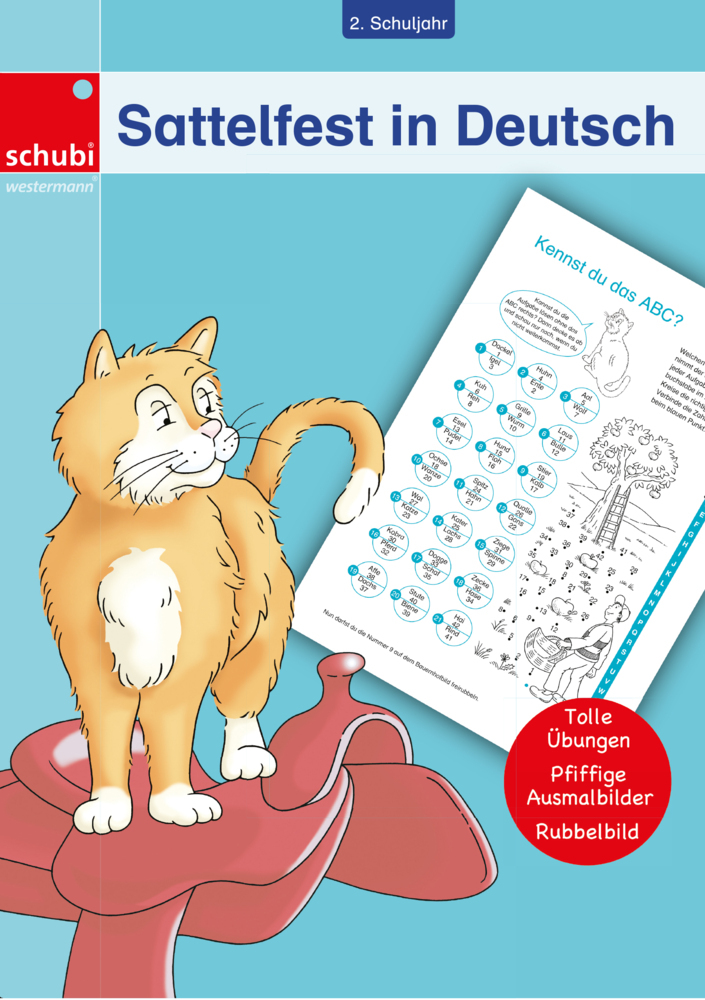 Sattelfest in Deutsch main product photo