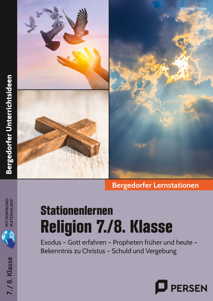 Stationenlernen Religion 7./8. Klasse main product photo
