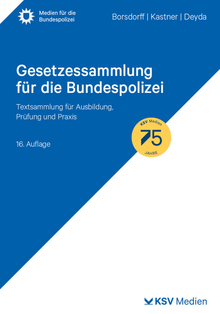 Gesetzessammlung für die Bundespolizei main product photo