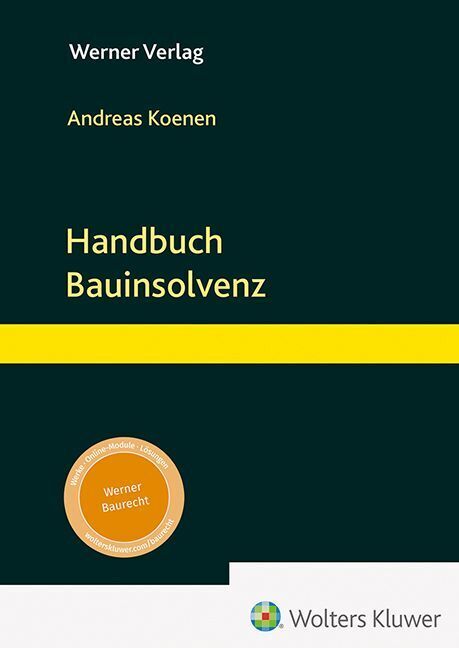 Handbuch Bauinsolvenz main product photo
