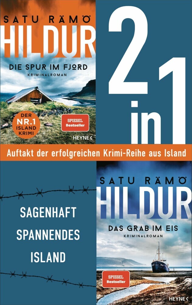 Die Hildur-Reihe Band 1-2: Die Spur im Fjord/ Das Grab im Eis (2in1-Bundle) Die Nr. 1 Bestseller-Reihe aus Island. 2 Krimis in einem Band main product photo