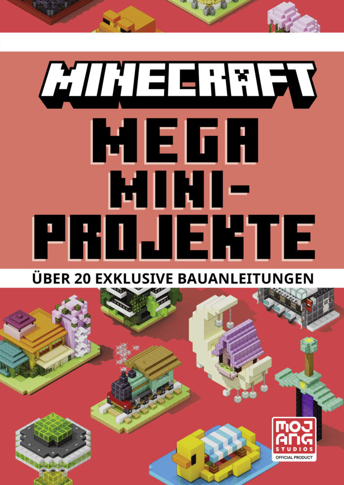 Minecraft Mega Mini-Projekte. Über 20 exklusive Bauanleitungen main product photo