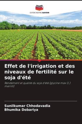 Effet de l'irrigation et des niveaux de fertilité sur le...