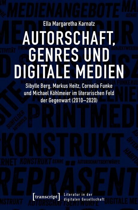 Autorschaft, Genres und digitale Medien main product photo