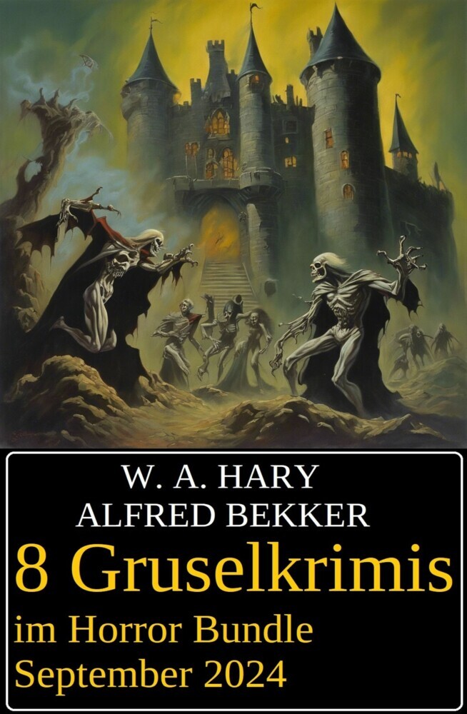 8 Gruselkrimis im Horror Bundle September 2024 main product photo