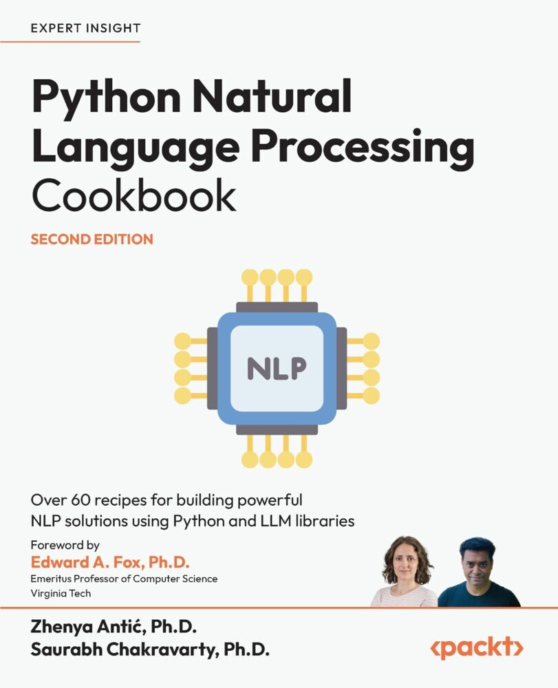Python Natural Language Processing Cookbook main product photo