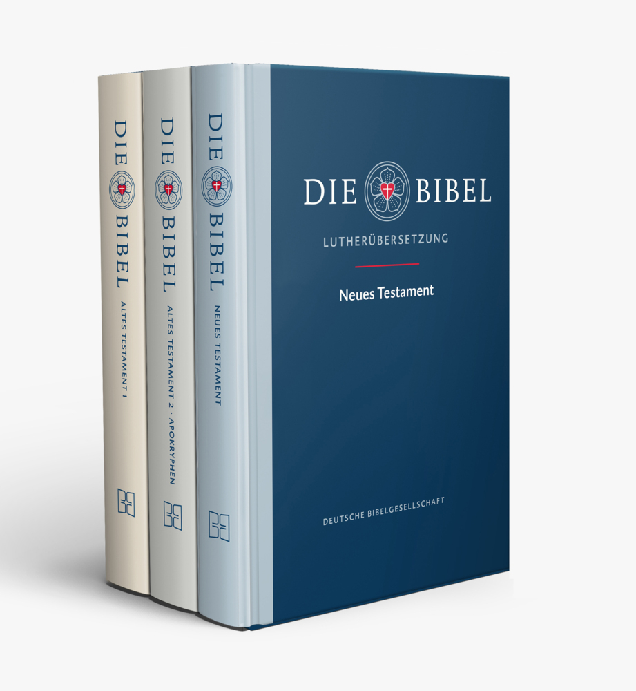 Lutherbibel. Dreibändige Ausgabe im Großdruck main product photo