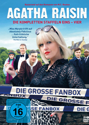 Agatha Raisin - Die große Fanbox mit den Staffeln 1-4, 9 DVD