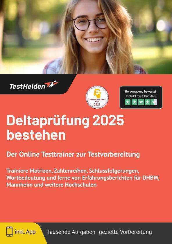 Deltaprüfung 2025 bestehen main product photo