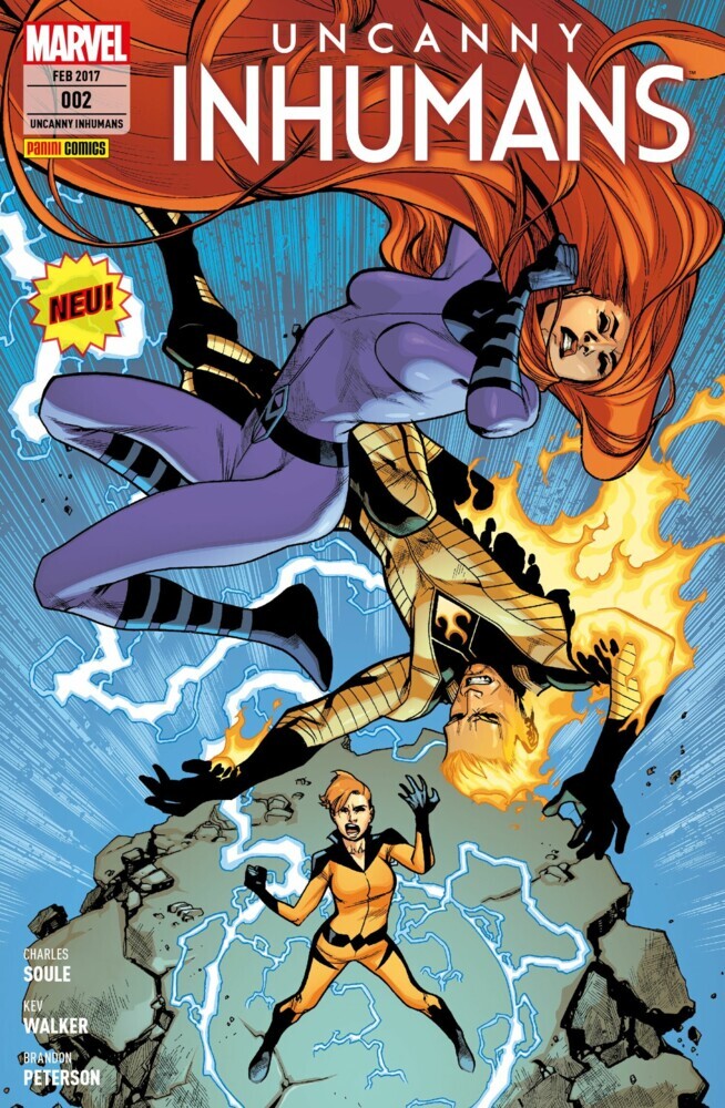 Uncanny Inhumans 2 main product photo