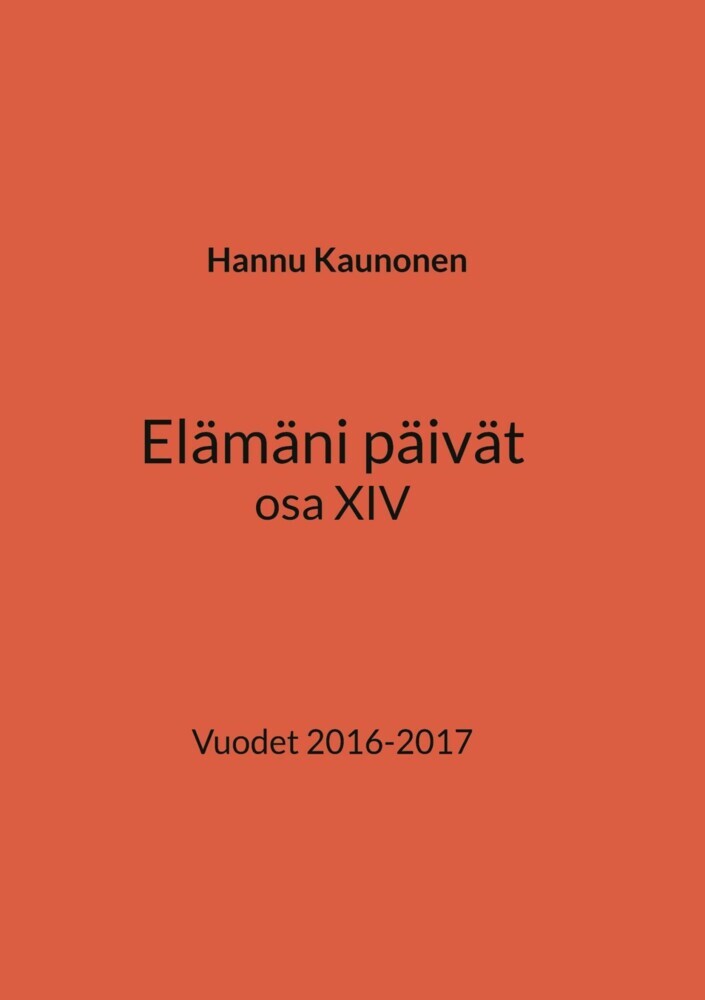 Elämäni päivät osa XIV main product photo