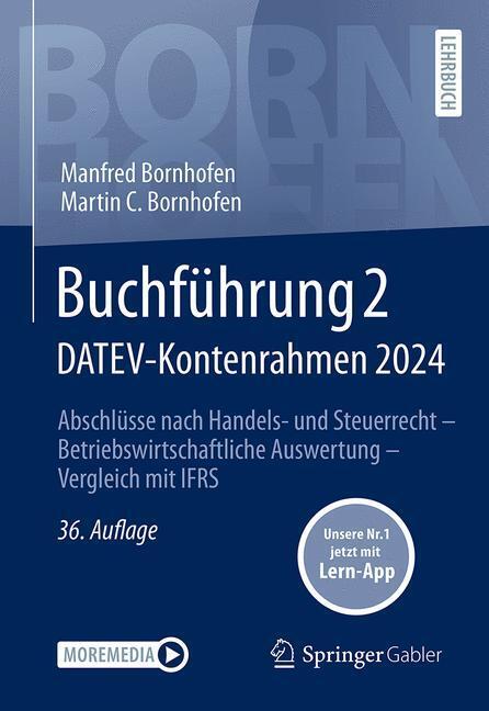 Buchführung 2 DATEV-Kontenrahmen 2024, m. 1 Buch, m. 1 E-Book main product photo