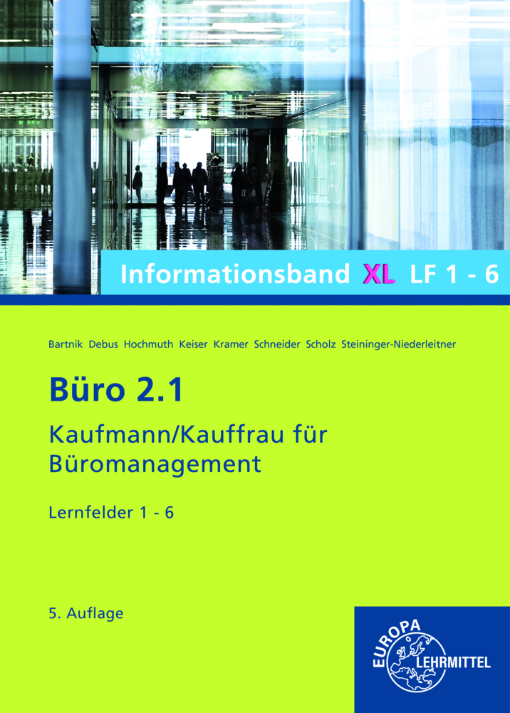Büro 2.1 Informationsband XL, Lernfelder 1 - 6 main product photo