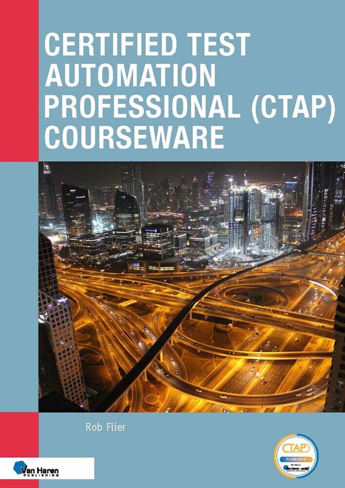 Certified Test Automation Professional (CTAP) Courseware main product photo