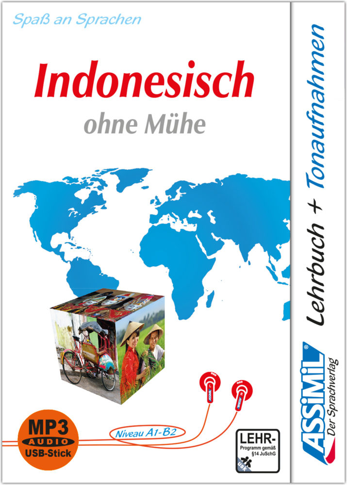 ASSiMiL Indonesisch ohne Mühe - MP3-Sprachkurs - Niveau A1-B2 main product photo