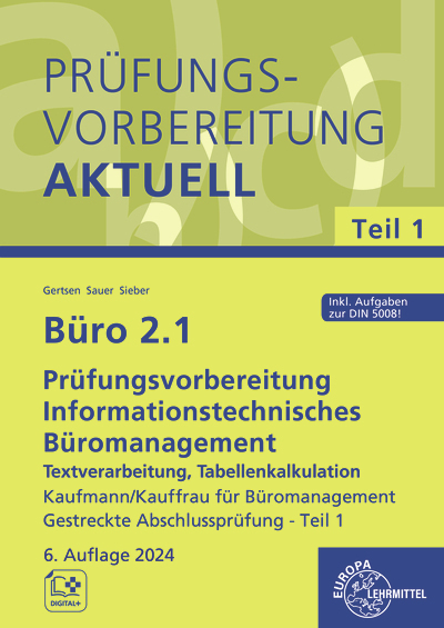 Büro 2.1 - Prüfungsvorbereitung aktuell Kaufmann/Kauffrau für Büromanagement main product photo