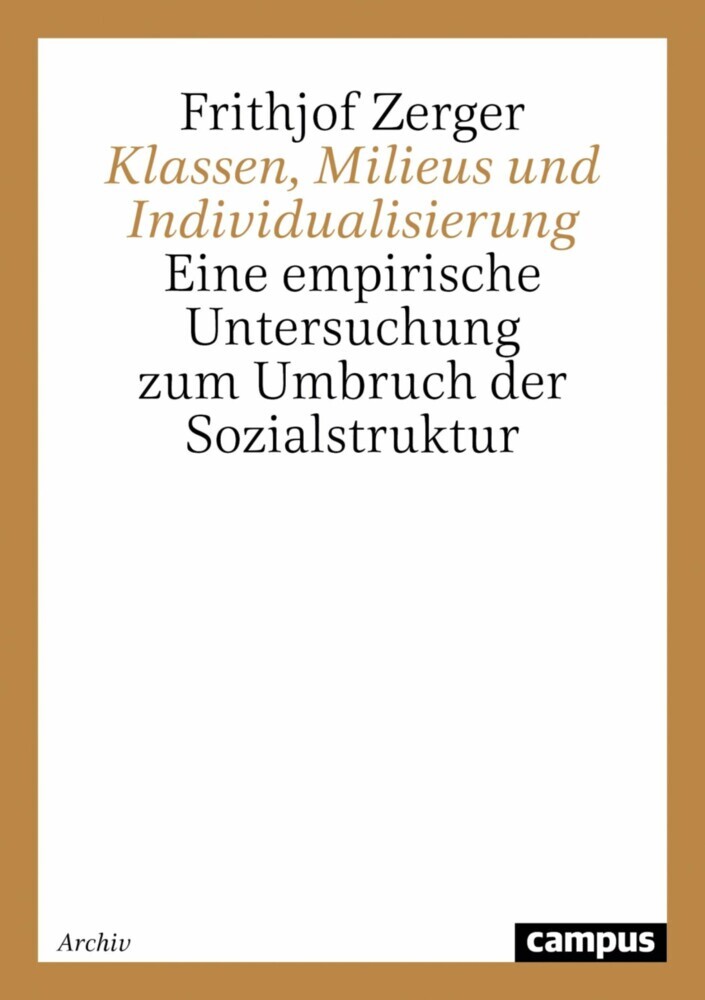 Klassen, Milieus und Individualisierung main product photo