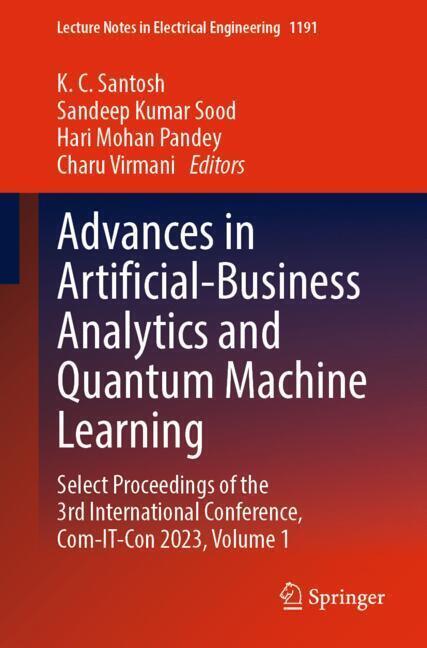Advances in Artificial-Business Analytics and Quantum Machine Learning main product photo