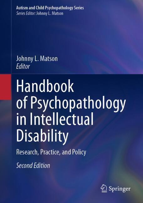 Handbook of Psychopathology in Intellectual Disability main product photo