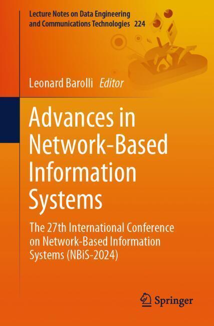 Advances in Network-Based Information Systems main product photo