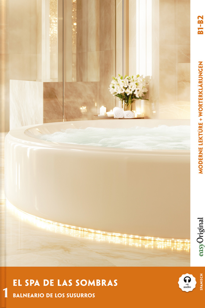 El Spa de las Sombras - Spanische Krimi-Lektüre B1-B2, m. 1 Audio, m. 1 Audio main product photo