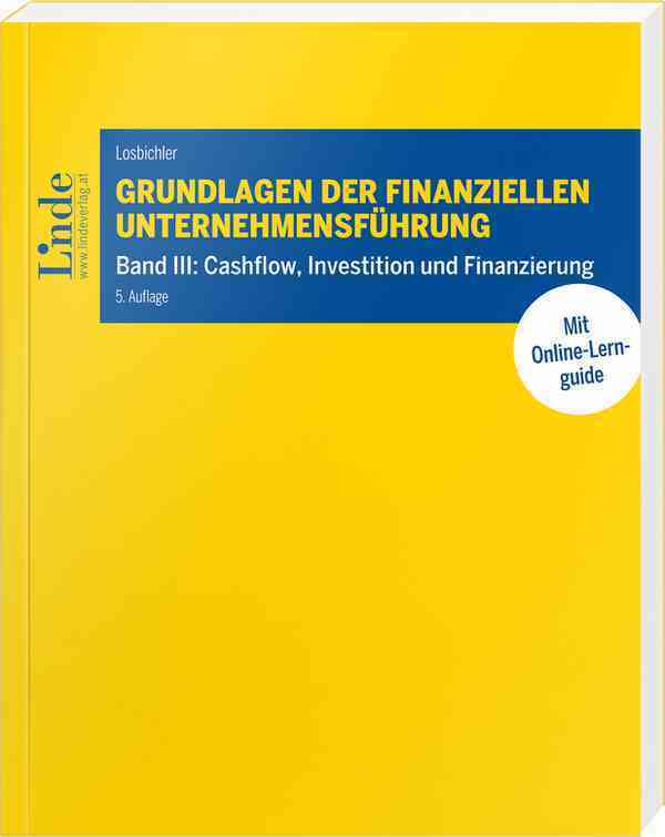 Grundlagen der finanziellen Unternehmensführung, Band III main product photo